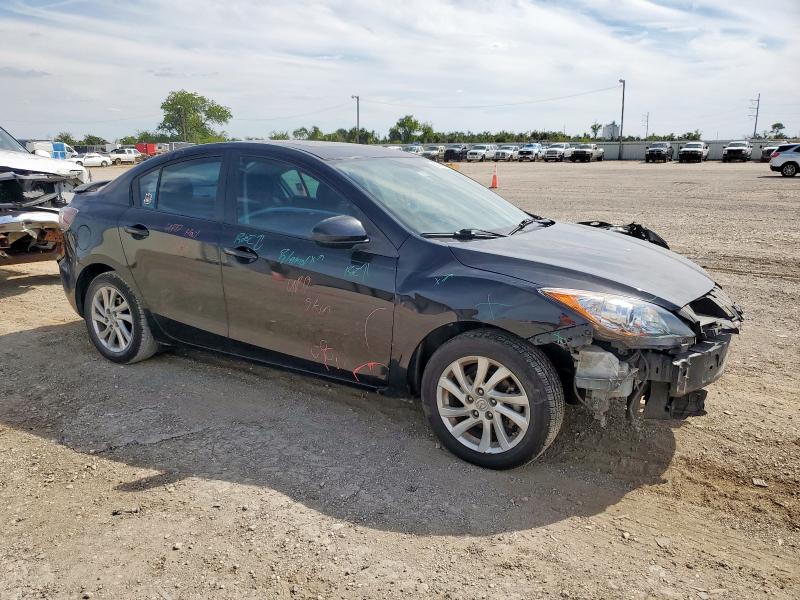 JM1BL1V74C1644157 - 2012 MAZDA 3 I BLACK photo 4