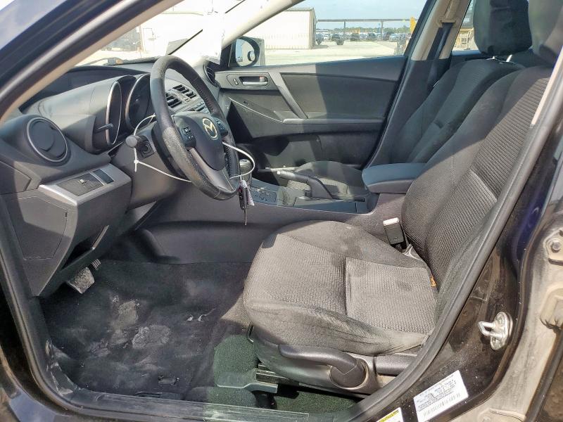 JM1BL1V74C1644157 - 2012 MAZDA 3 I BLACK photo 7