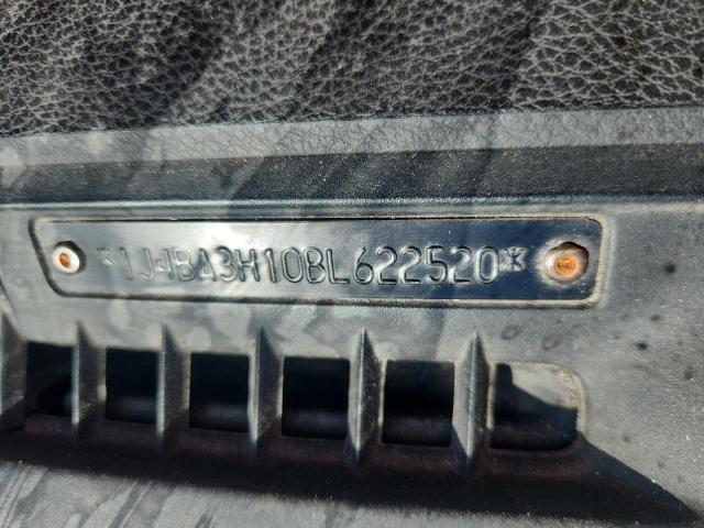 1J4BA3H10BL622520 - 2011 JEEP WRANGLER UNLIMITED SPORT WHITE photo 13