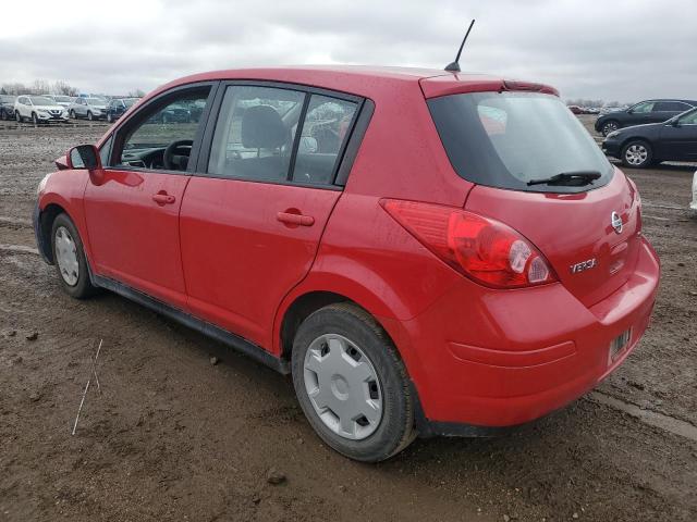 3N1BC13EX7L423083 - 2007 NISSAN VERSA S RED photo 2