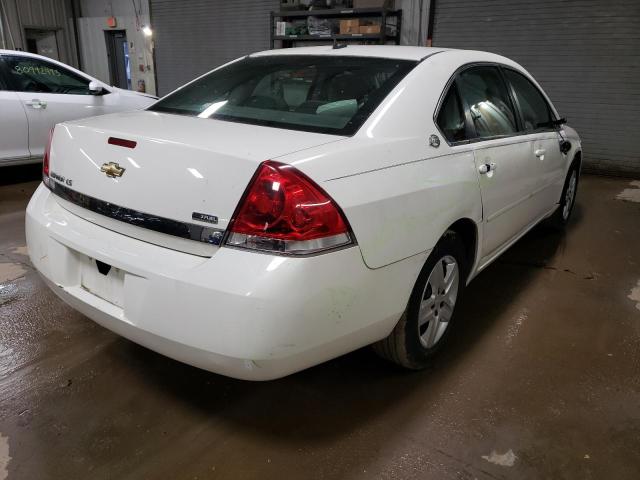 2G1WB58K089174121 - 2008 CHEVROLET IMPALA LS WHITE photo 3