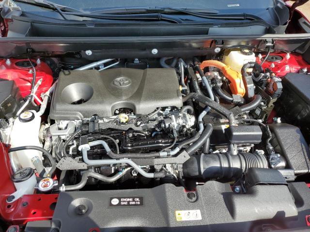 2T3RWRFV2SW277583 - 2025 TOYOTA RAV4 XLE 红色 照片 11