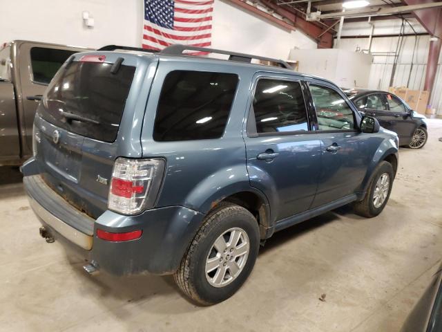 4M2CN9BG6AKJ29115 - 2010 MERCURY MARINER BLUE photo 3