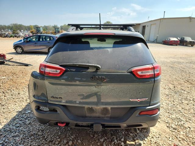 1C4PJMBS8FW673562 - 2015 JEEP CHEROKEE TRAILHAWK GRAY photo 6