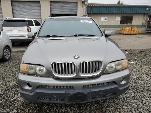 5UXFB53596LV22334 - 2006 BMW X5 4.4I SILVER photo 5