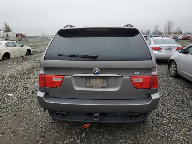 5UXFB53596LV22334 - 2006 BMW X5 4.4I SILVER photo 6