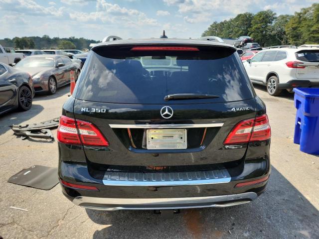 4JGDA5HBXCA070018 - 2012 MERCEDES-BENZ ML 350 4MATIC BLACK photo 6