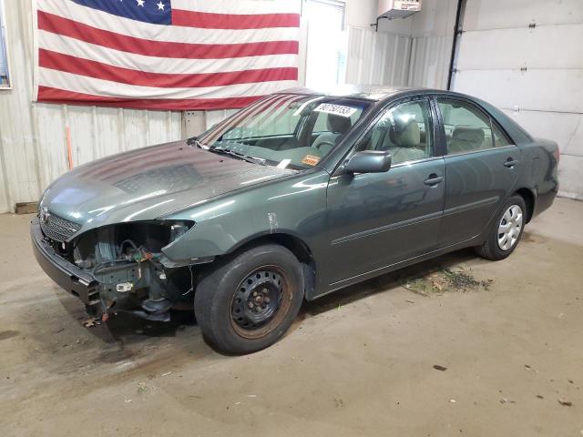 4T1BE32K92U543400 - 2002 TOYOTA CAMRY LE GREEN photo 1