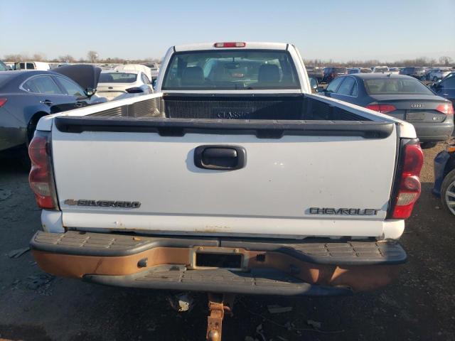 1GCEC14T56Z143599 - 2006 CHEVROLET SILVERADO C1500 WHITE photo 6