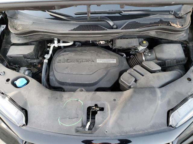 5FNYF8H59LB009110 - 2020 HONDA PASSPORT EXL BLACK photo 12