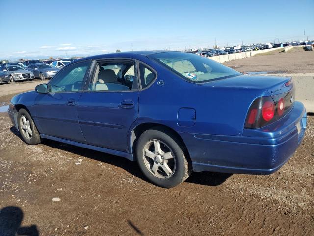 2G1WH52K159295890 - 2005 CHEVROLET IMPALA LS Bleu photo 2