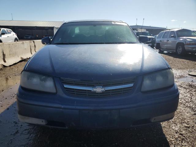 2G1WH52K159295890 - 2005 CHEVROLET IMPALA LS Bleu photo 5