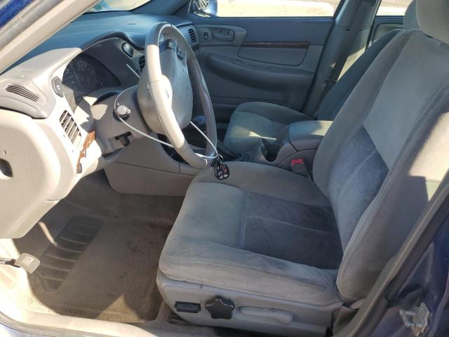2G1WH52K159295890 - 2005 CHEVROLET IMPALA LS Bleu photo 7
