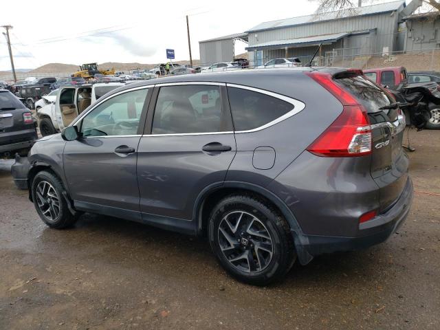 2HKRM4H40GH684815 - 2016 HONDA CR-V SE GRAY photo 2