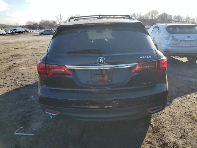 5FRYD4H93GB030279 - 2016 ACURA MDX ADVANCE BLACK photo 6