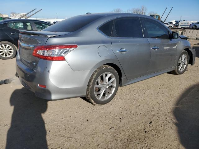 3N1AB7AP9EY233538 - 2014 NISSAN SENTRA S SILVER photo 3