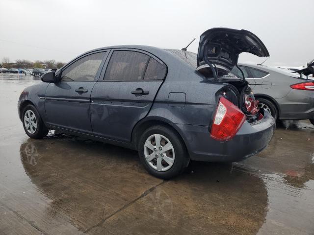 KMHCN46C89U381329 - 2009 HYUNDAI ACCENT GLS GRAY photo 2