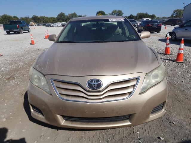 4T1BF3EK1AU025756 - 2010 TOYOTA CAMRY BASE GOLD photo 5