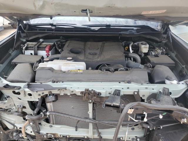5TFNA5DB8RX189920 - 2024 TOYOTA TUNDRA CREWMAX PLATINUM 灰色 照片 11