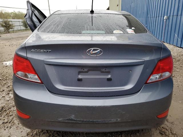 KMHCT4AE5HU321764 - 2017 HYUNDAI ACCENT SE GRAY photo 6