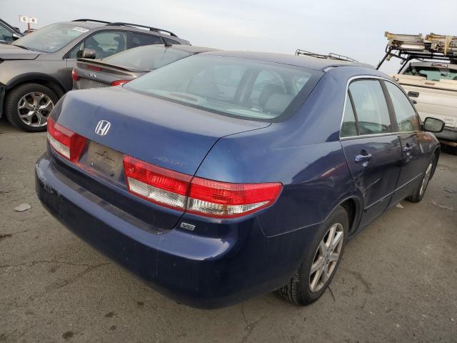 1HGCM66563A085532 - 2003 HONDA ACCORD EX BLUE photo 3