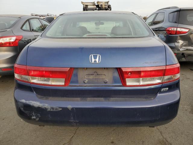 1HGCM66563A085532 - 2003 HONDA ACCORD EX BLUE photo 6