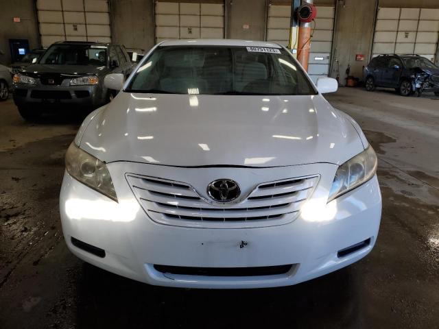 4T1BE46K79U882375 - 2009 TOYOTA CAMRY BASE WHITE photo 5