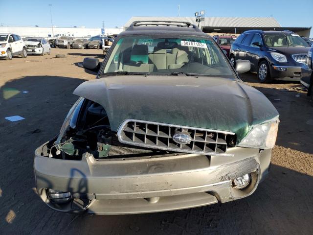 4S3BH675237625436 - 2003 SUBARU LEGACY OUTBACK AWP 绿色 照片 5