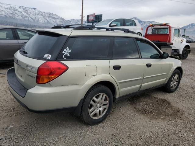 4S4BP61C467349965 - 2006 SUBARU LEGACY OUTBACK 2.5I BEIGE photo 3