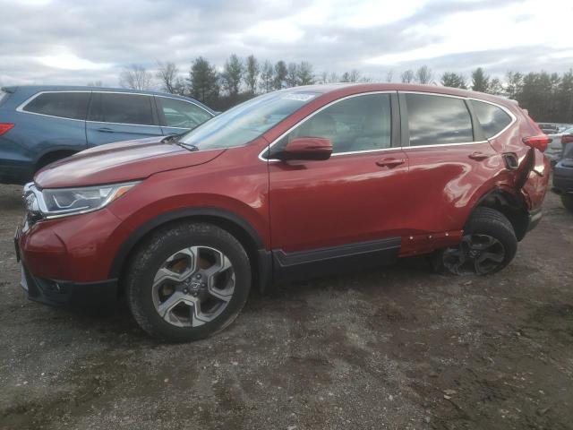 5J6RW2H51HL048144 - 2017 HONDA CR-V EX RED photo 1