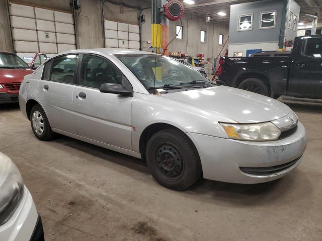 1G8AG52F83Z120640 - 2003 SATURN ION LEVEL 1 SILVER photo 4