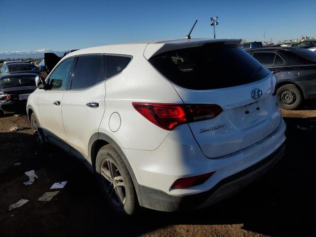 5NMZTDLB5JH071960 - 2018 HYUNDAI SANTA FE S WHITE photo 2