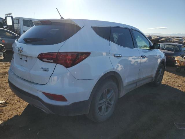 5NMZTDLB5JH071960 - 2018 HYUNDAI SANTA FE S WHITE photo 3