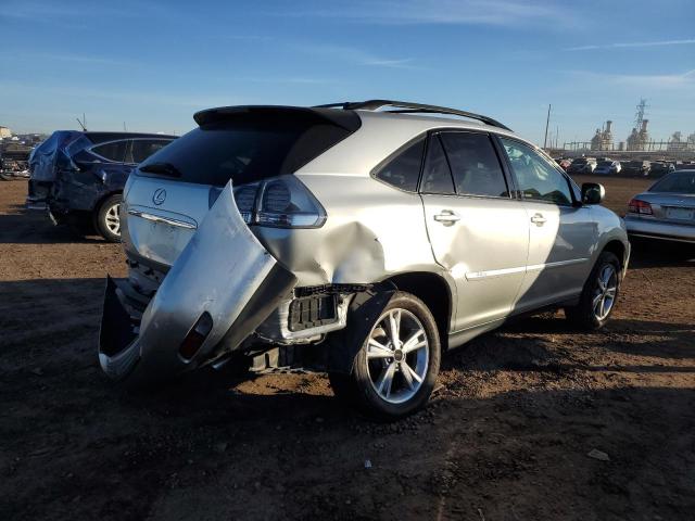 JTJHW31U372011915 - 2007 LEXUS RX 400H SILVER photo 3