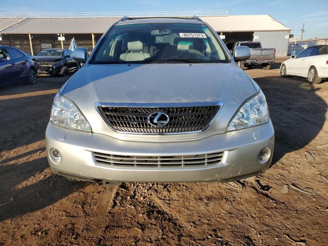 JTJHW31U372011915 - 2007 LEXUS RX 400H SILVER photo 5