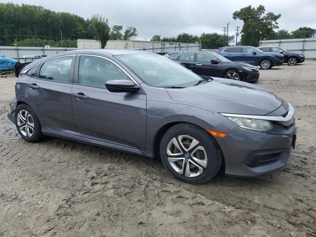2HGFC2F57HH552068 - 2017 HONDA CIVIC LX GRAY photo 4