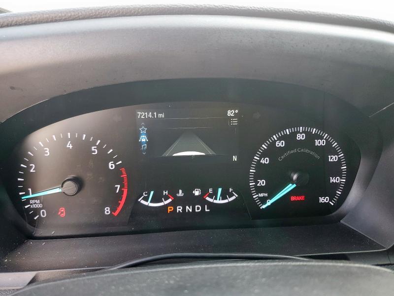 1FM5K8AB7PGB12791 - 2023 FORD EXPLORER POLICE INTERCEPTOR Білий фото 9