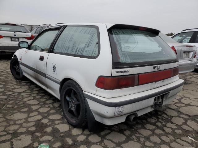 2HGED7362LH520785 - 1990 HONDA CIVIC SI WHITE photo 2