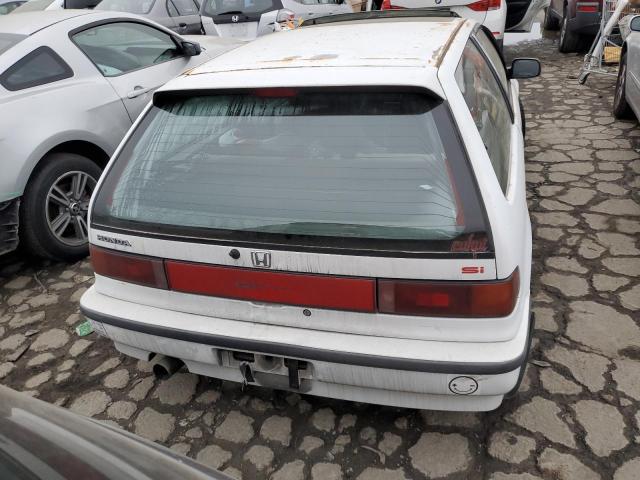 2HGED7362LH520785 - 1990 HONDA CIVIC SI WHITE photo 6