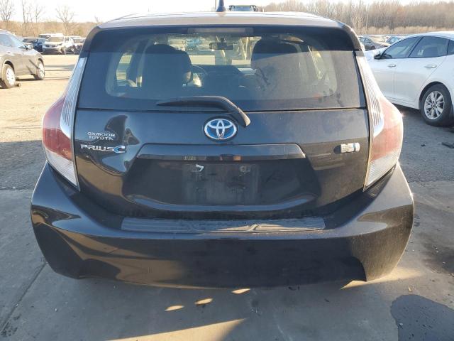 JTDKDTB34F1087684 - 2015 TOYOTA PRIUS C BLACK photo 6