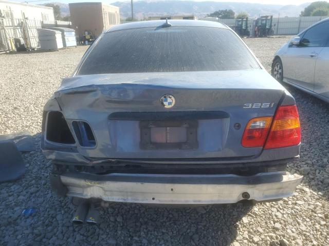 WBAAZ33464KP84864 - 2004 BMW 325 IS SULEV BLUE photo 6