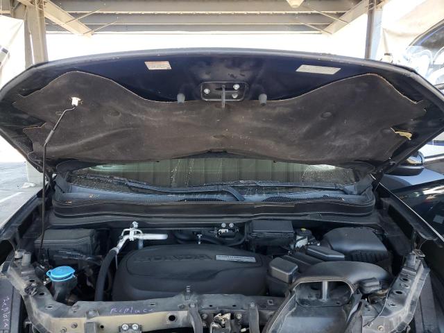 5FNYF5H52HB017345 - 2017 HONDA PILOT EXL BLACK photo 12