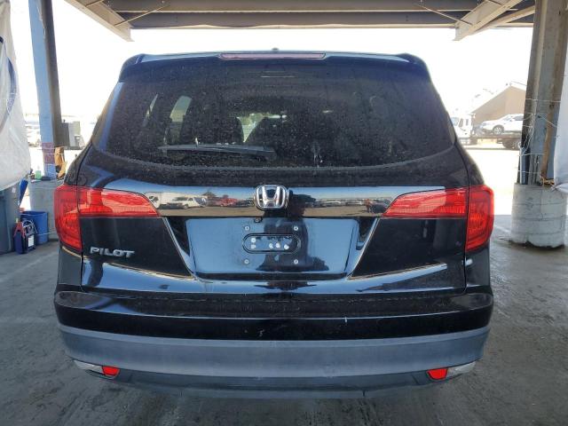 5FNYF5H52HB017345 - 2017 HONDA PILOT EXL BLACK photo 6
