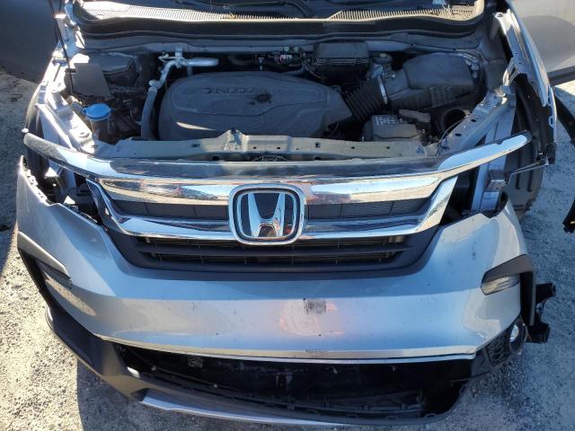 5FNYF6H33MB032449 - 2021 HONDA PILOT EX SILVER photo 12