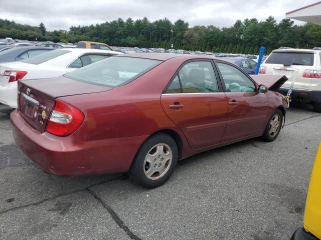 4T1BF32K02U023924 - 2002 TOYOTA CAMRY LE RED photo 3