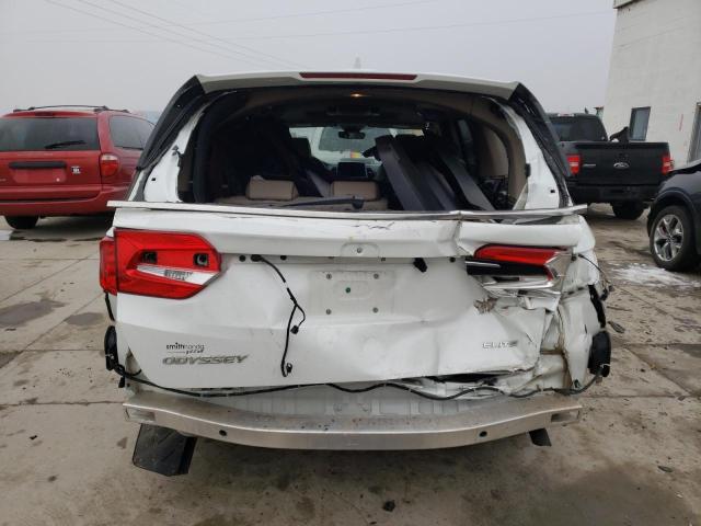 5FNRL6H96NB017611 - 2022 HONDA ODYSSEY ELITE أبيض صورة 6
