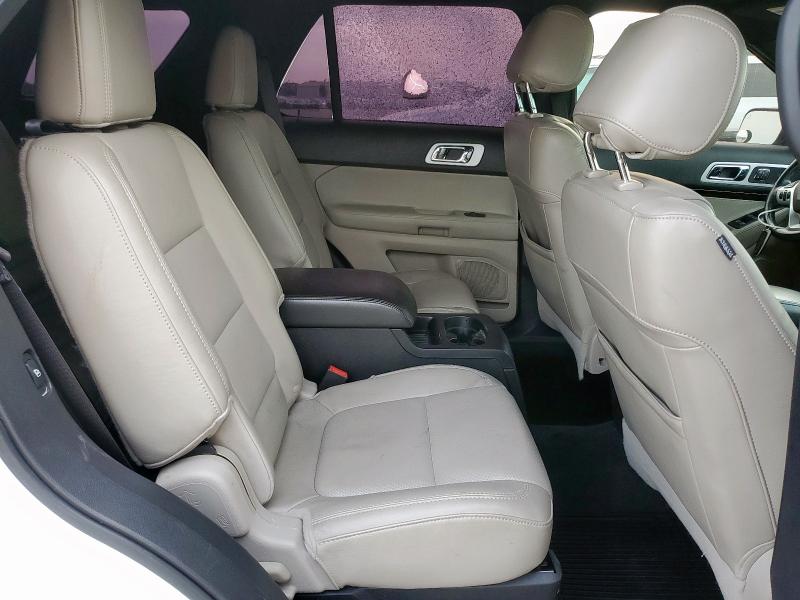 1FMHK7F81BGA50902 - 2011 FORD EXPLORER LIMITED WHITE photo 10