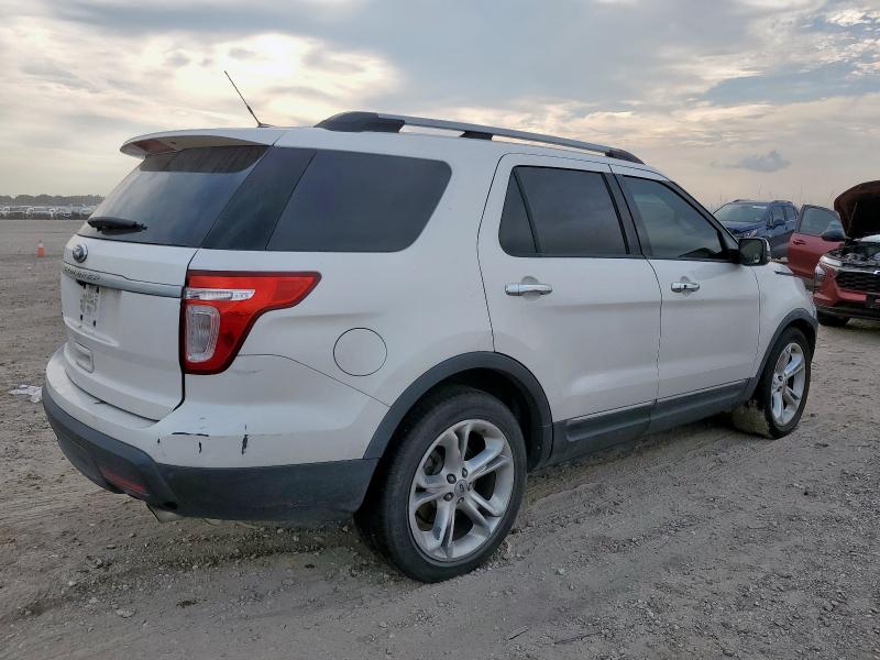 1FMHK7F81BGA50902 - 2011 FORD EXPLORER LIMITED WHITE photo 3