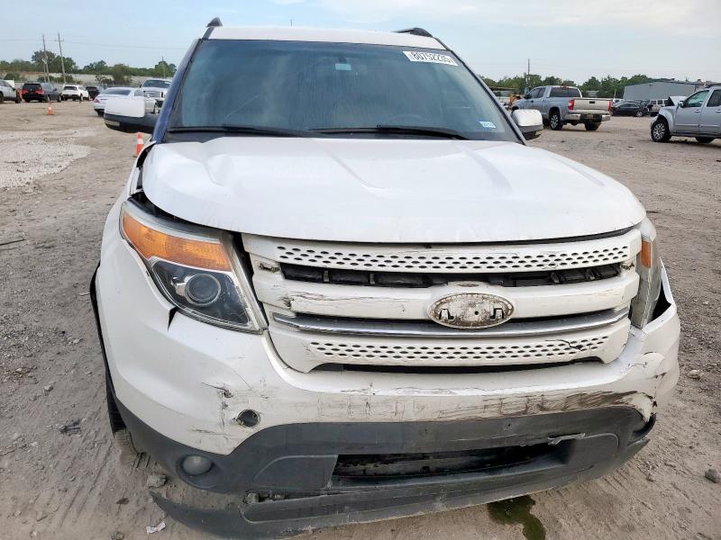 1FMHK7F81BGA50902 - 2011 FORD EXPLORER LIMITED WHITE photo 5