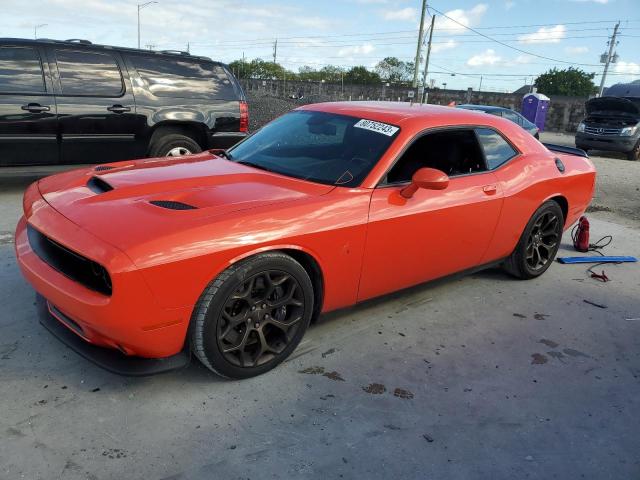 2C3CDZFJ4MH650932 - 2021 DODGE CHALLENGER R/T SCAT PACK ORANGE photo 1